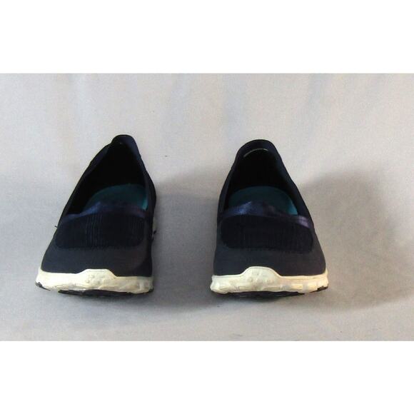 Skechers Memory Foam Mesh Walking Shoes Blue Size 9 - Picture 3 of 8